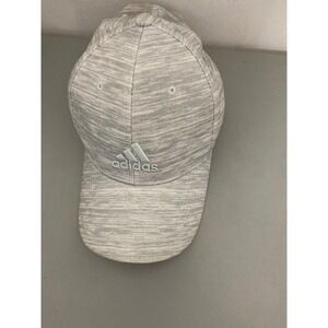 Adidas Heathered Gray Baseball Cap Climalite Sport Golf Baseball Hat